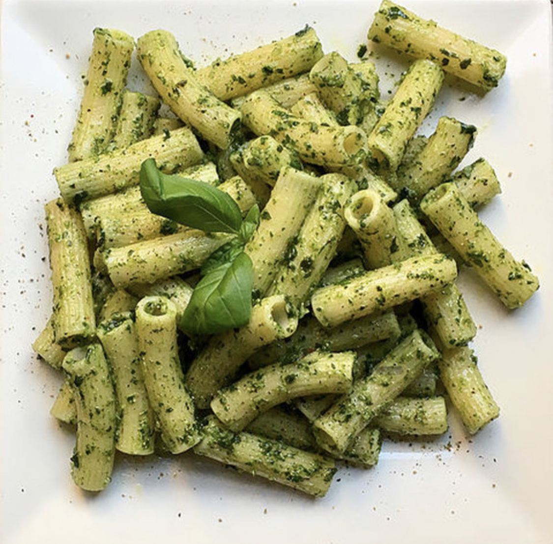 Pasta with Green Pesto